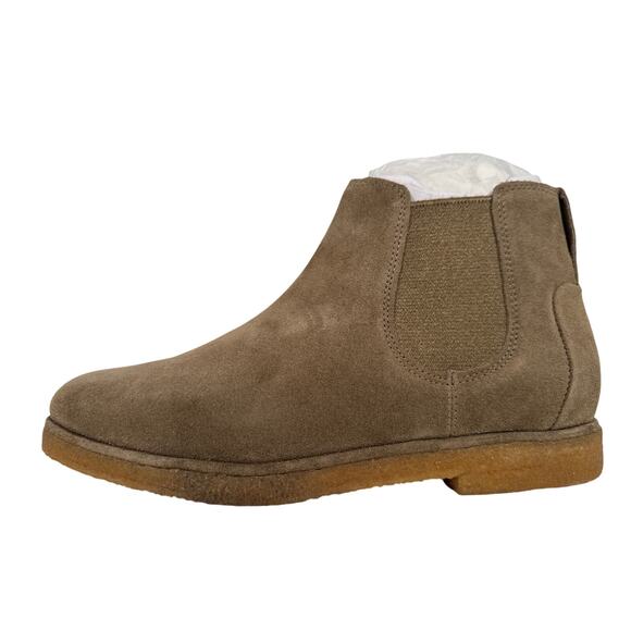 Vince Bonham Chelsea‎ Boot Mens 8.5 M EU42 Light Brown Flint Suede Pull On main image 7